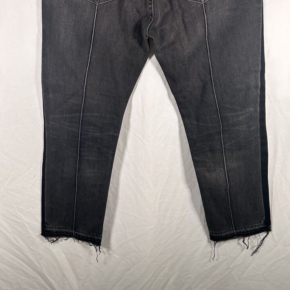 Citizens of Humanity Jeans Women's 27 Black Grey Button Fly High Rise Gia Ankle - Picture 11 of 13
